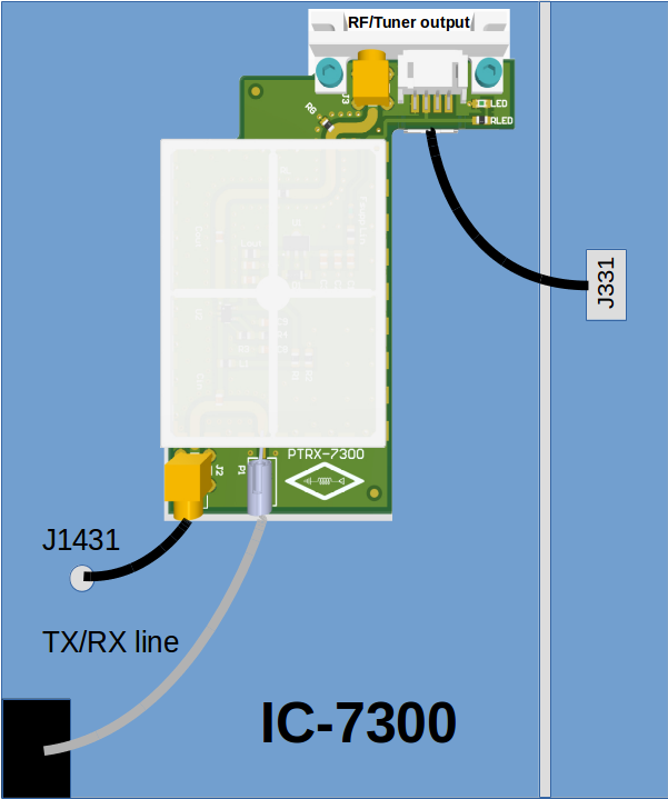 PTRX 7300 Installation Diagram by RadioSpectral