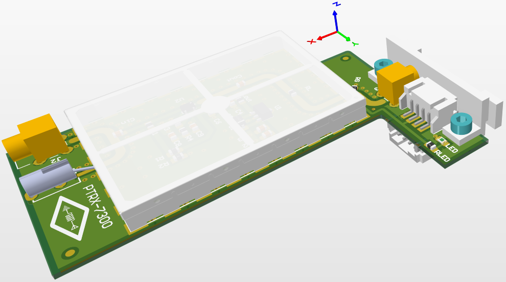 3D CAD Model of PTRX 7300