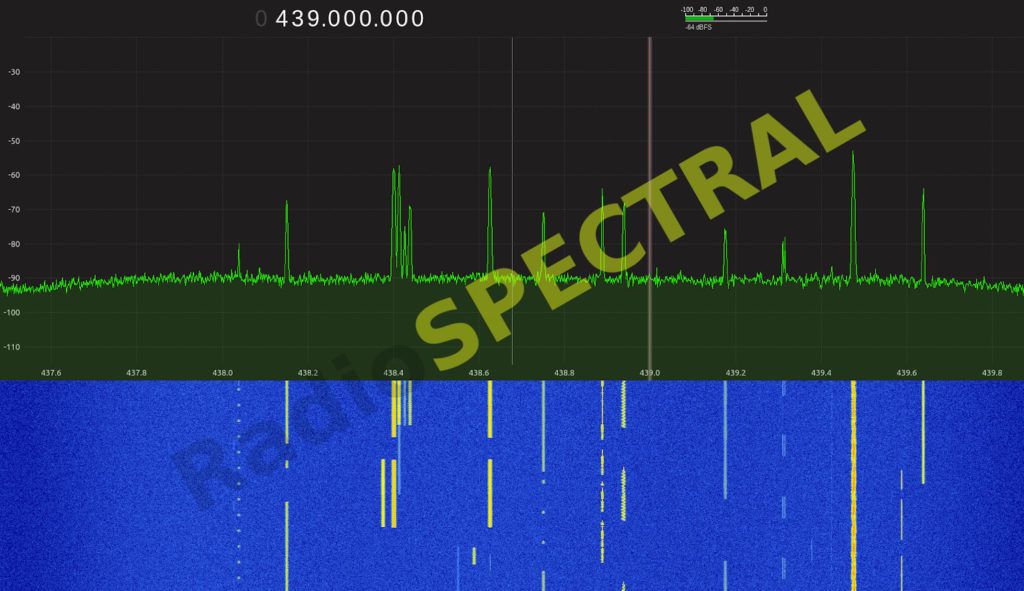 PTRX-9700 UHF spectrum